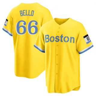 Brayan Bello Boston Red Sox Alternate Navy Jersey by NIKE